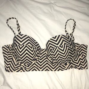 Bustier bathing suit top